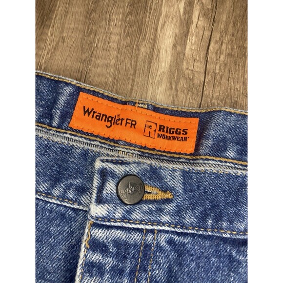 Wrangler Riggs FR Flame Resistant Jeans Mens 38x34 Straight Cat 2/2112 Work - Picture 8 of 10